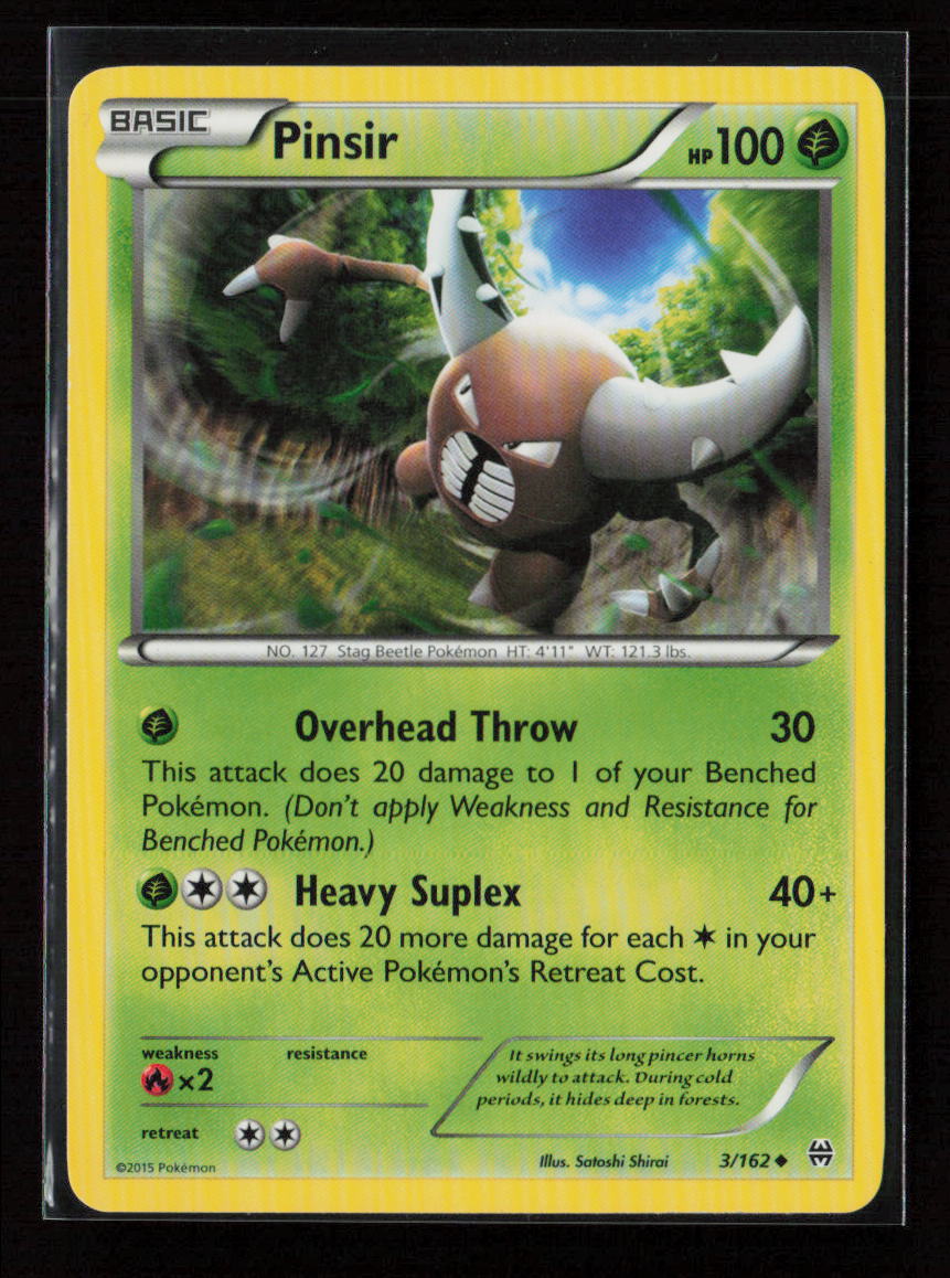 Pinsir Uncommon XY - BREAKthrough 3/162 LP