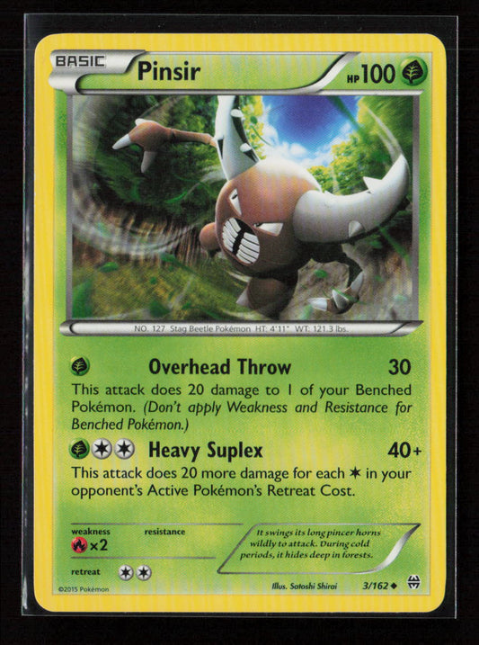 Pinsir Uncommon XY - BREAKthrough 3/162 LP