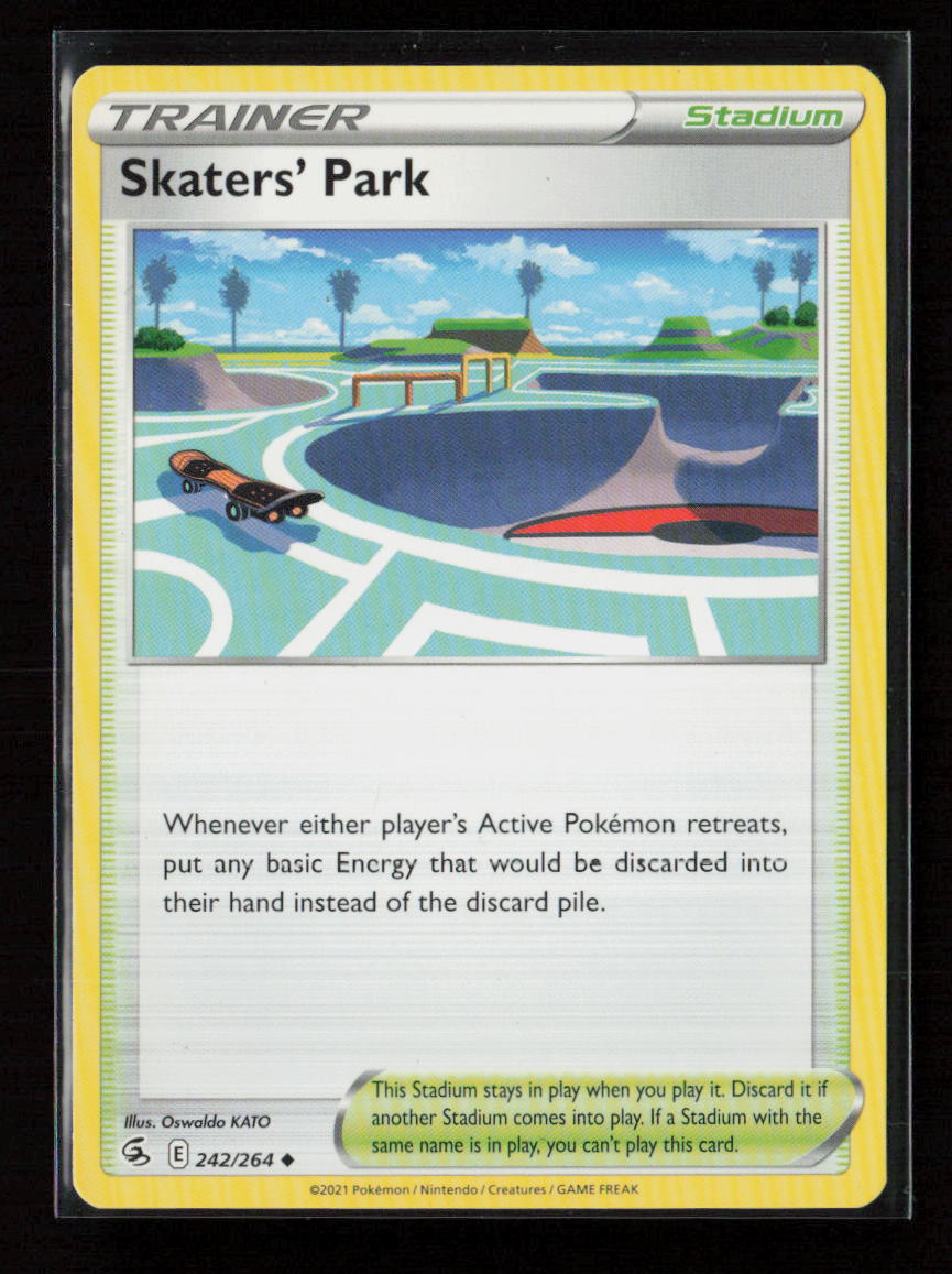 Skaters' Park Uncommon SWSH08: Fusion Strike 242/264 LP