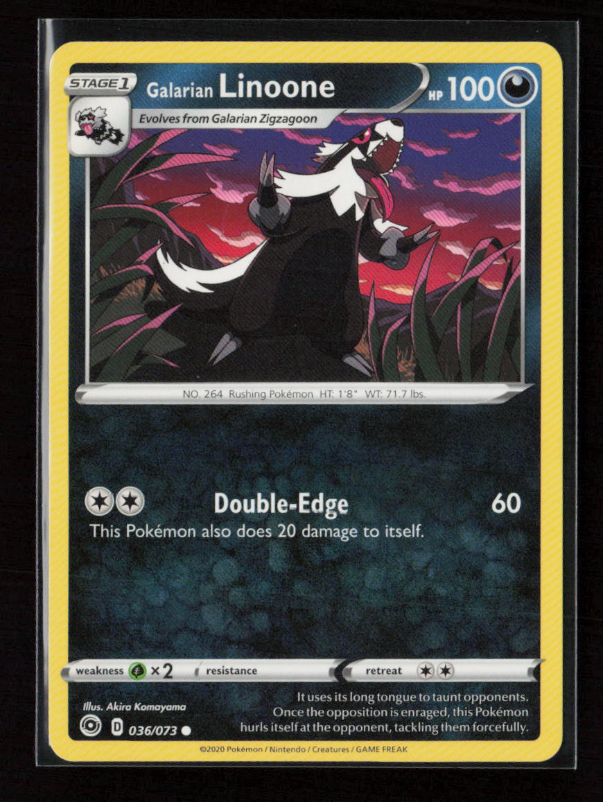 Galarian Linoone - (Eevee Stamped) Promo Battle Academy 2022 036/073 LP