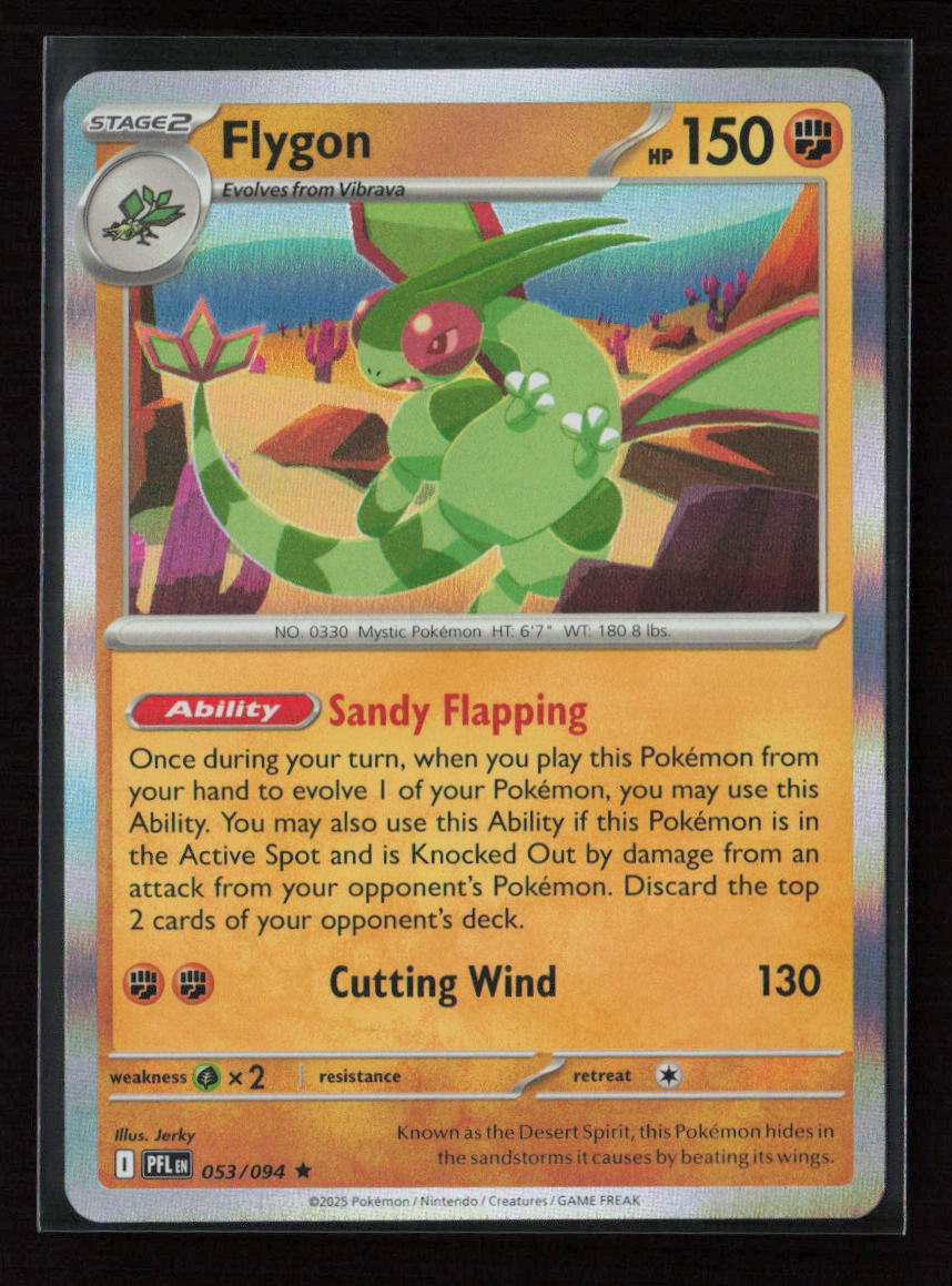Flygon - Rare ME02: Phantasmal Flames 053/094 NM