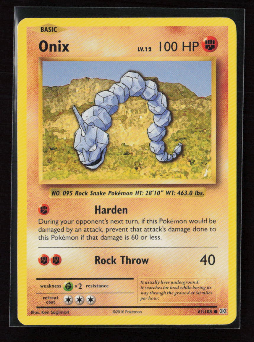 Onix Common XY - Evolutions 61/108 LP