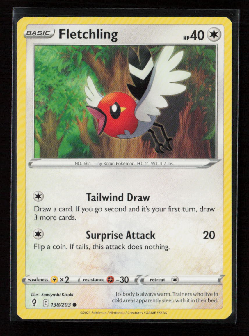Fletchling Common SWSH07: Evolving Skies 138/203 LP