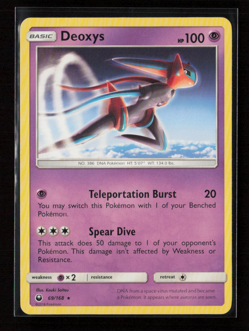 Deoxys (69) Rare SM - Celestial Storm 69/168 LP