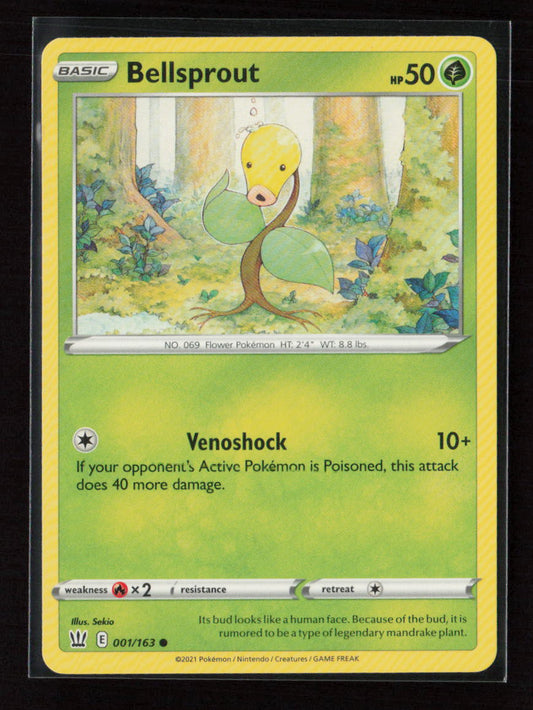 Bellsprout Common SWSH05: Battle Styles 001/163 LP