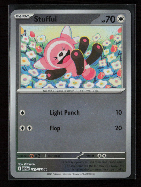 Stufful - Common ME01: Mega Evolution 111/132 NM