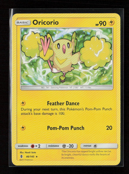 Oricorio (46) Rare SM - Guardians Rising 46/145 LP