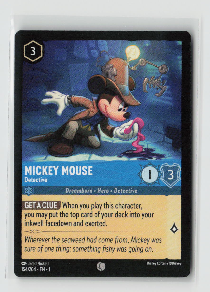 Mickey Mouse - Detective Common The First Chapter 154/204 NM