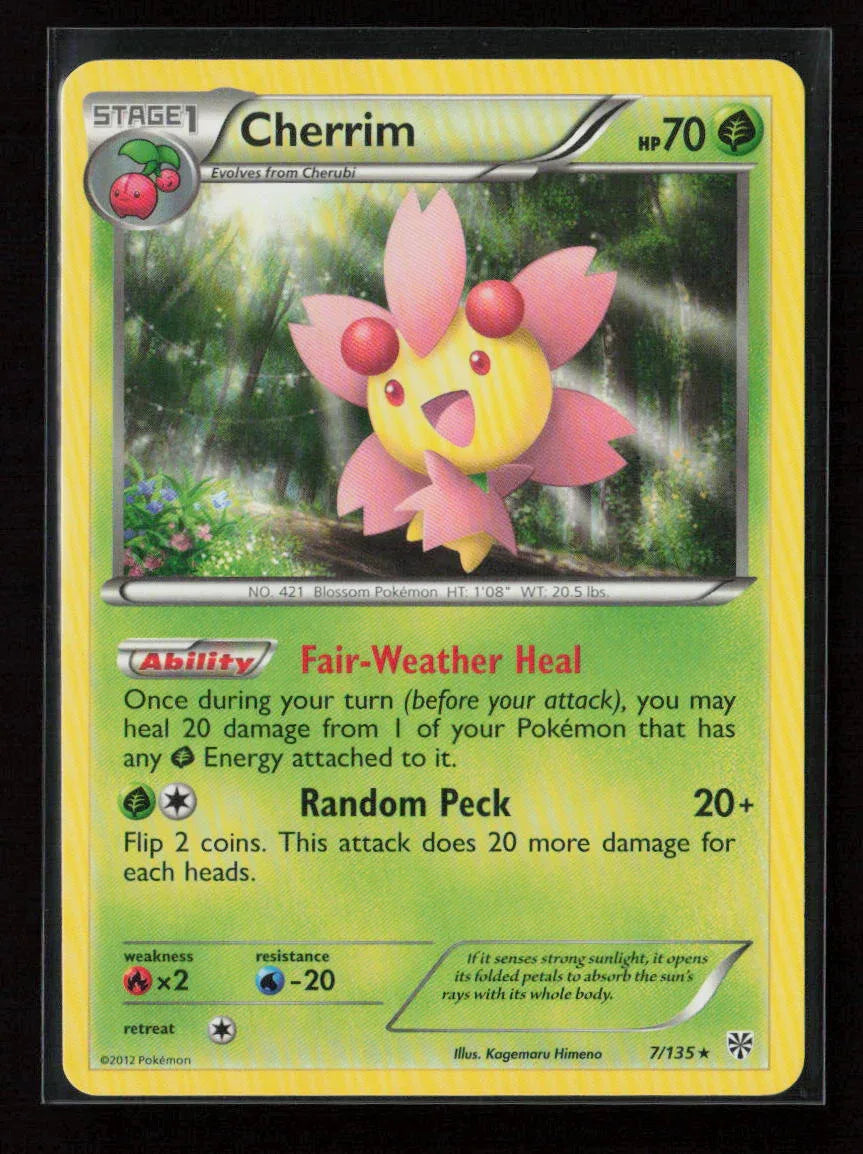 Cherrim Rare Plasma Storm 7/135 NM - Kang's Collectibles