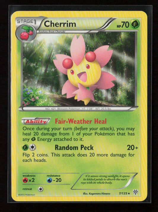 Cherrim Rare Plasma Storm 7/135 NM - Kang's Collectibles