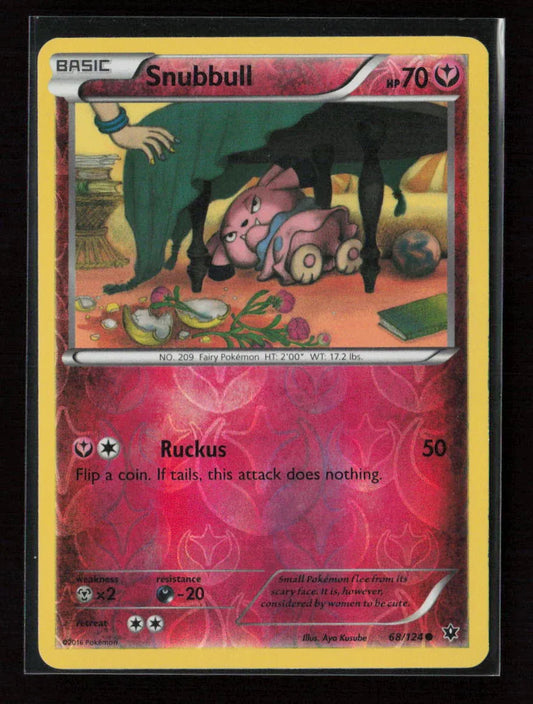 Snubbull Common XY - Fates Collide 68/124 LP - Kang's Collectibles