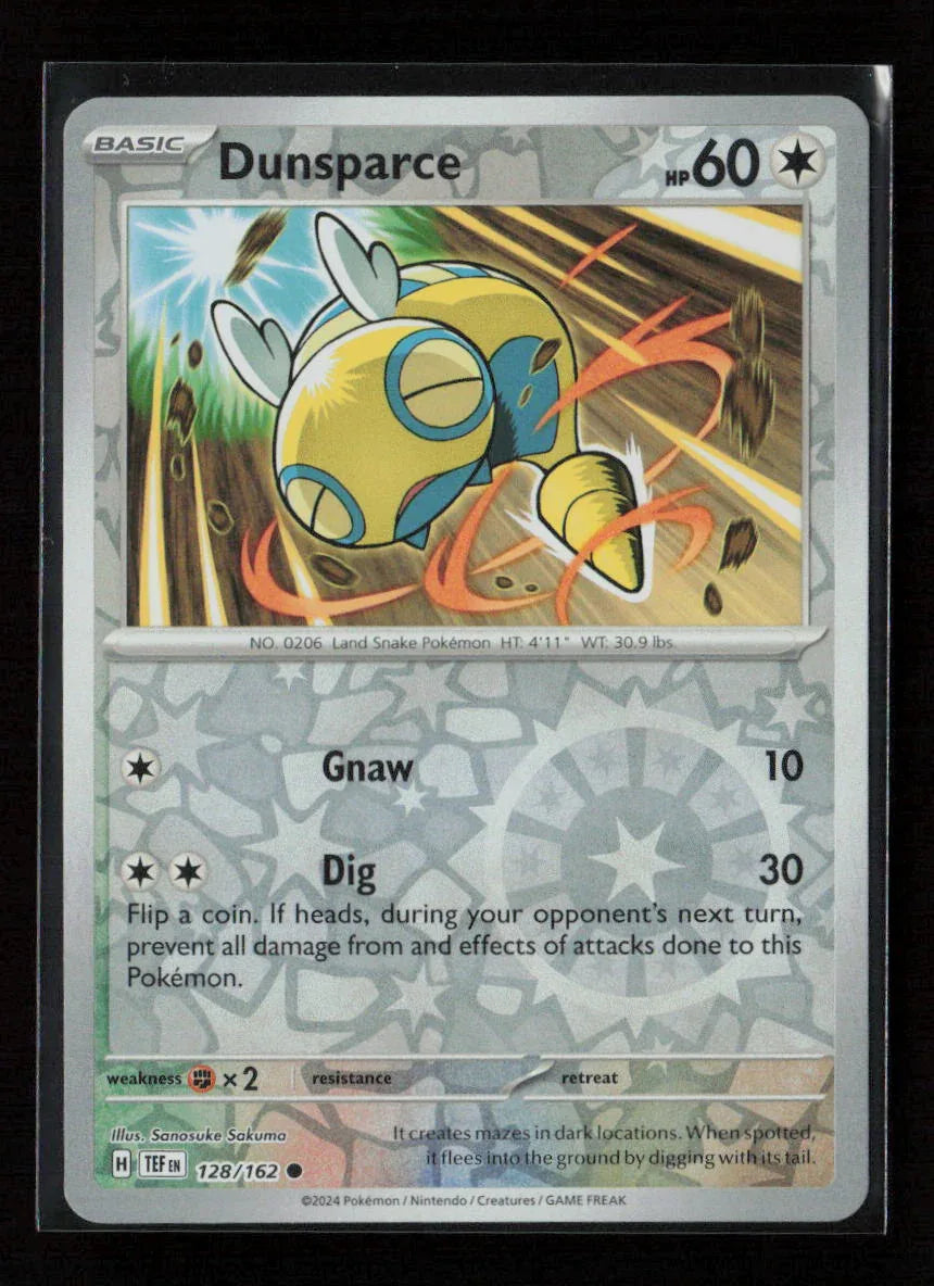 Dunsparce Common SV05: Temporal Forces 128/162 NM - Kang's Collectibles