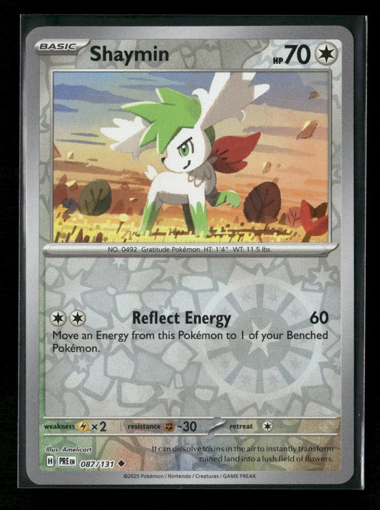 Shaymin Uncommon SV: Prismatic Evolutions 087/131 NM - Kang's Collectibles