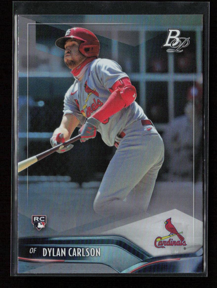 Dylan Carlson 2021 Bowman Platinum 86 NM - Kang's Collectibles