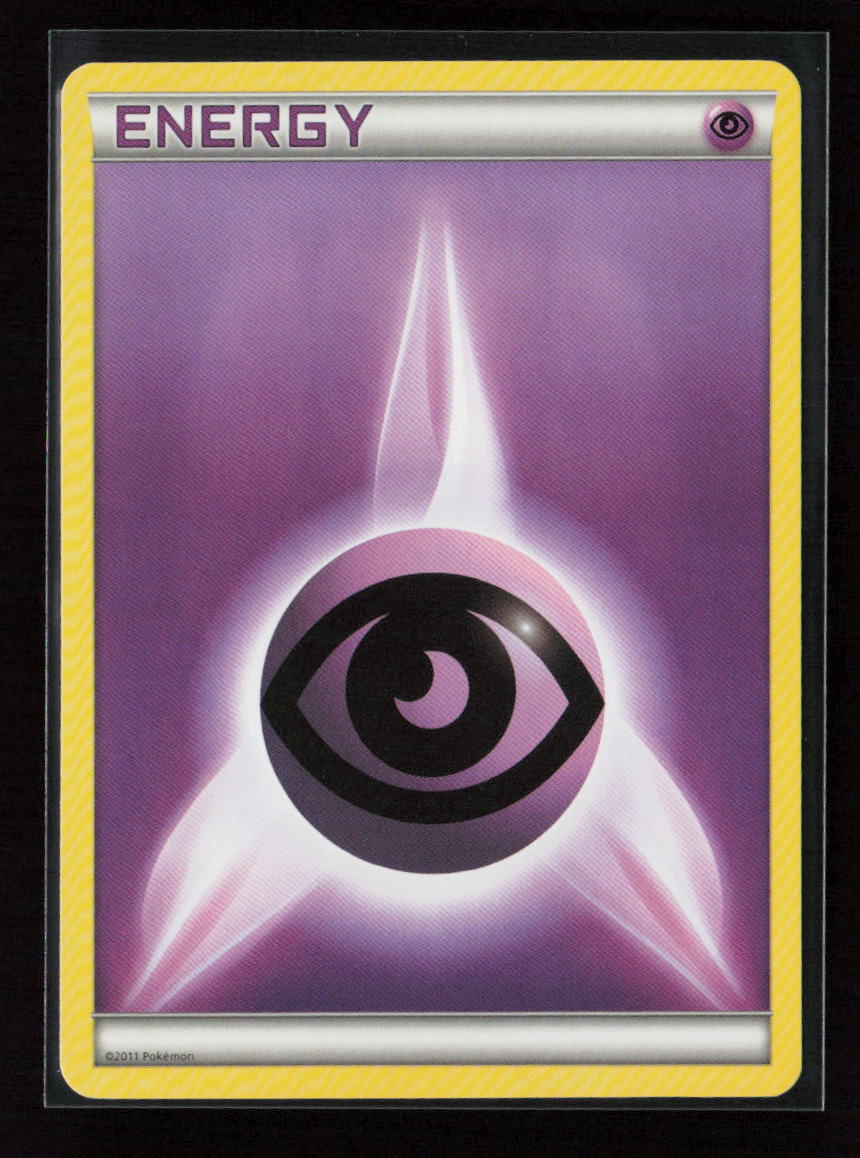 Psychic Energy (2011 Unnumbered) Promo League & Championship Cards NM