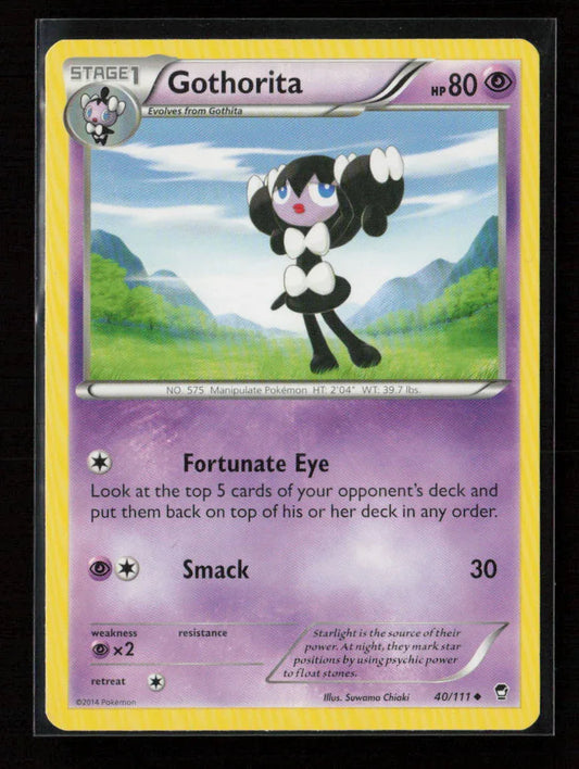 Gothorita Uncommon XY - Furious Fists 40/111 LP - Kang's Collectibles