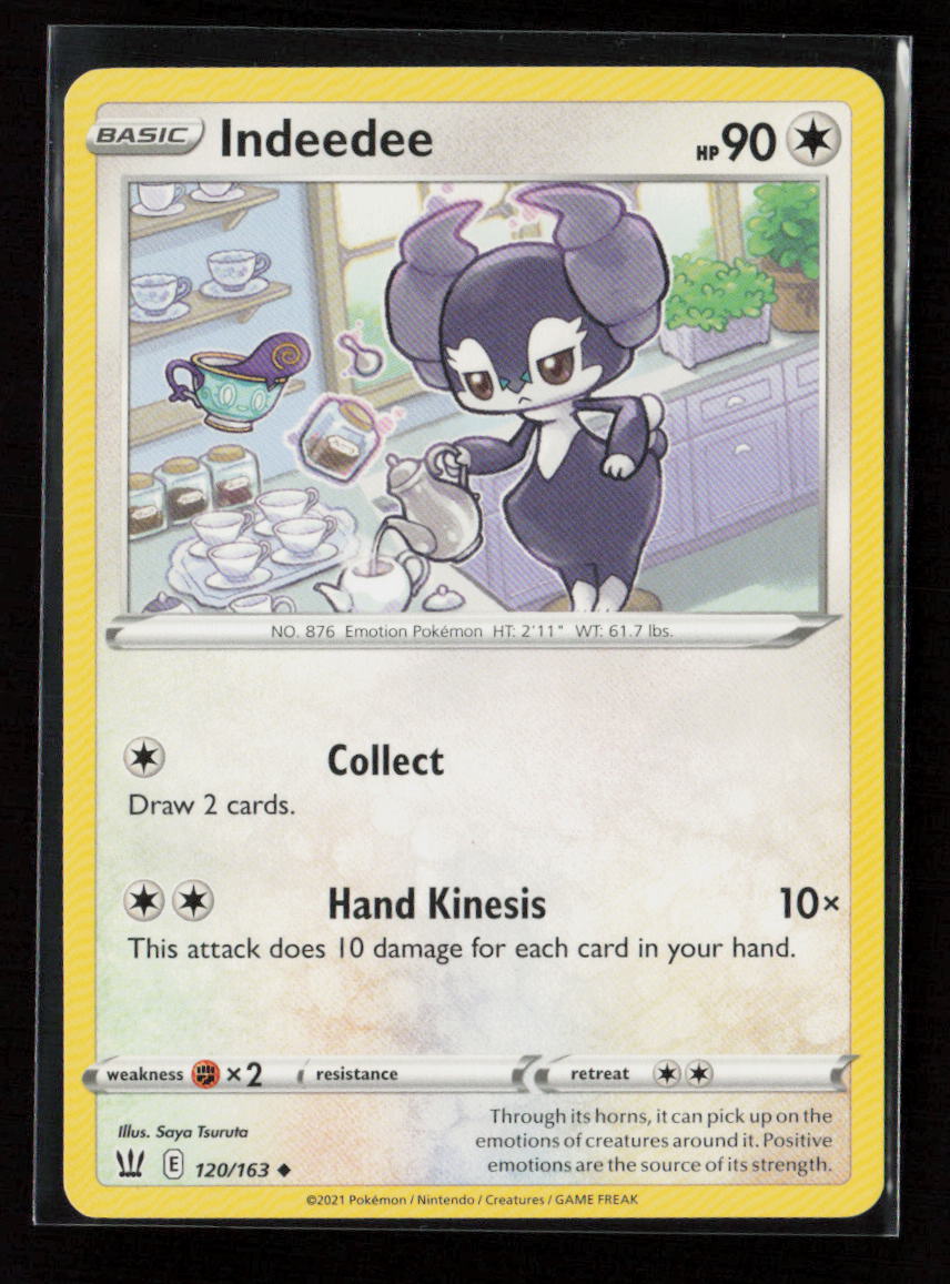 Indeedee Uncommon SWSH05: Battle Styles 120/163 LP