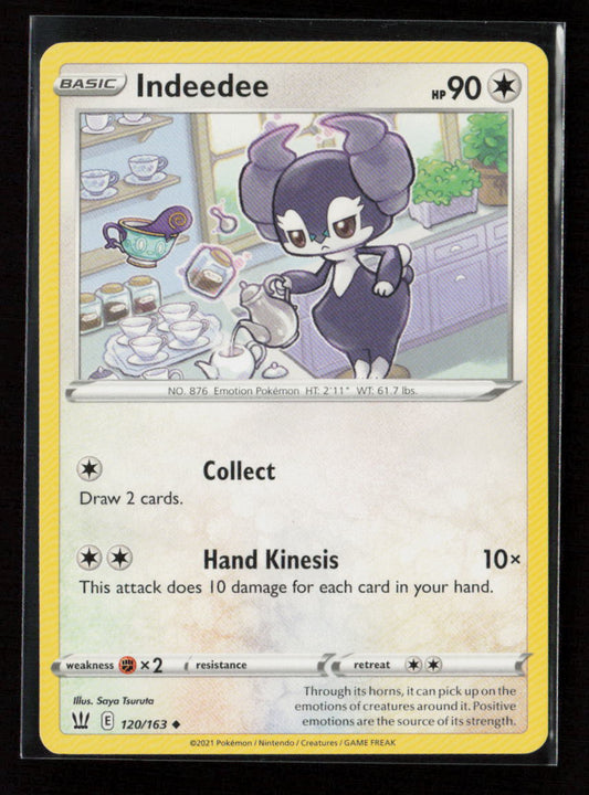 Indeedee Uncommon SWSH05: Battle Styles 120/163 LP