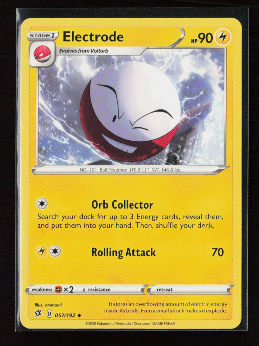Electrode Uncommon SWSH02: Rebel Clash 057/192 LP
