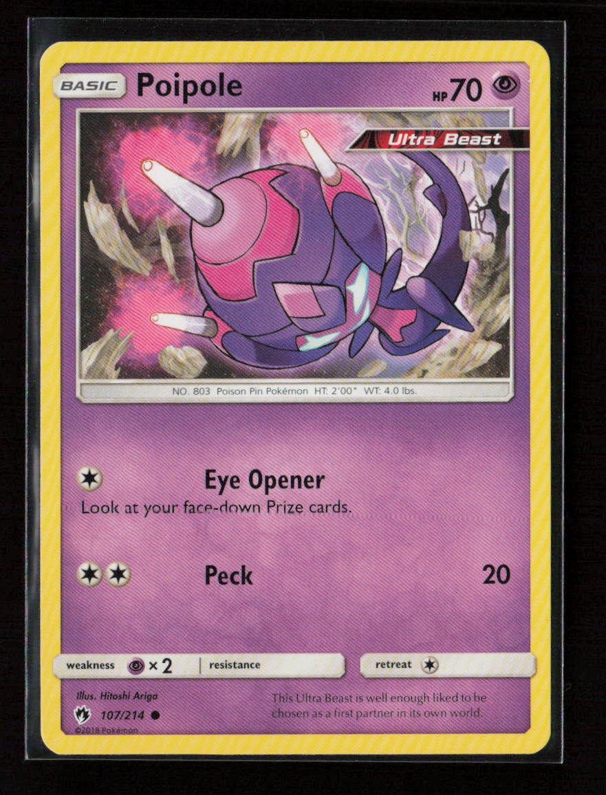 Poipole Common SM - Lost Thunder 107/214 NM