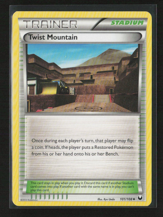 Twist Mountain Uncommon Dark Explorers 101/108 NM