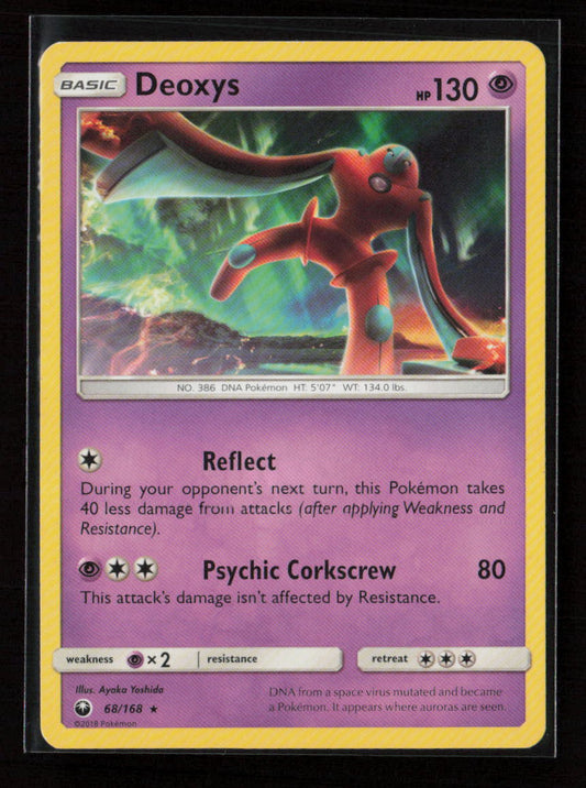 Deoxys (68) Rare SM - Celestial Storm 68/168 LP