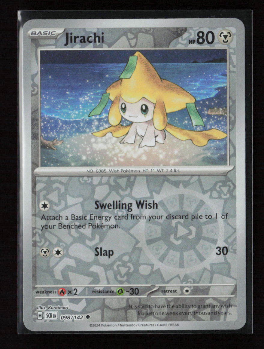 Jirachi Uncommon SV07: Stellar Crown 098/142 NM