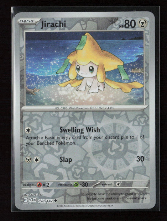 Jirachi Uncommon SV07: Stellar Crown 098/142 NM
