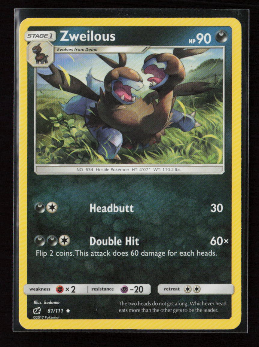 Zweilous Uncommon SM - Crimson Invasion 61/111 LP