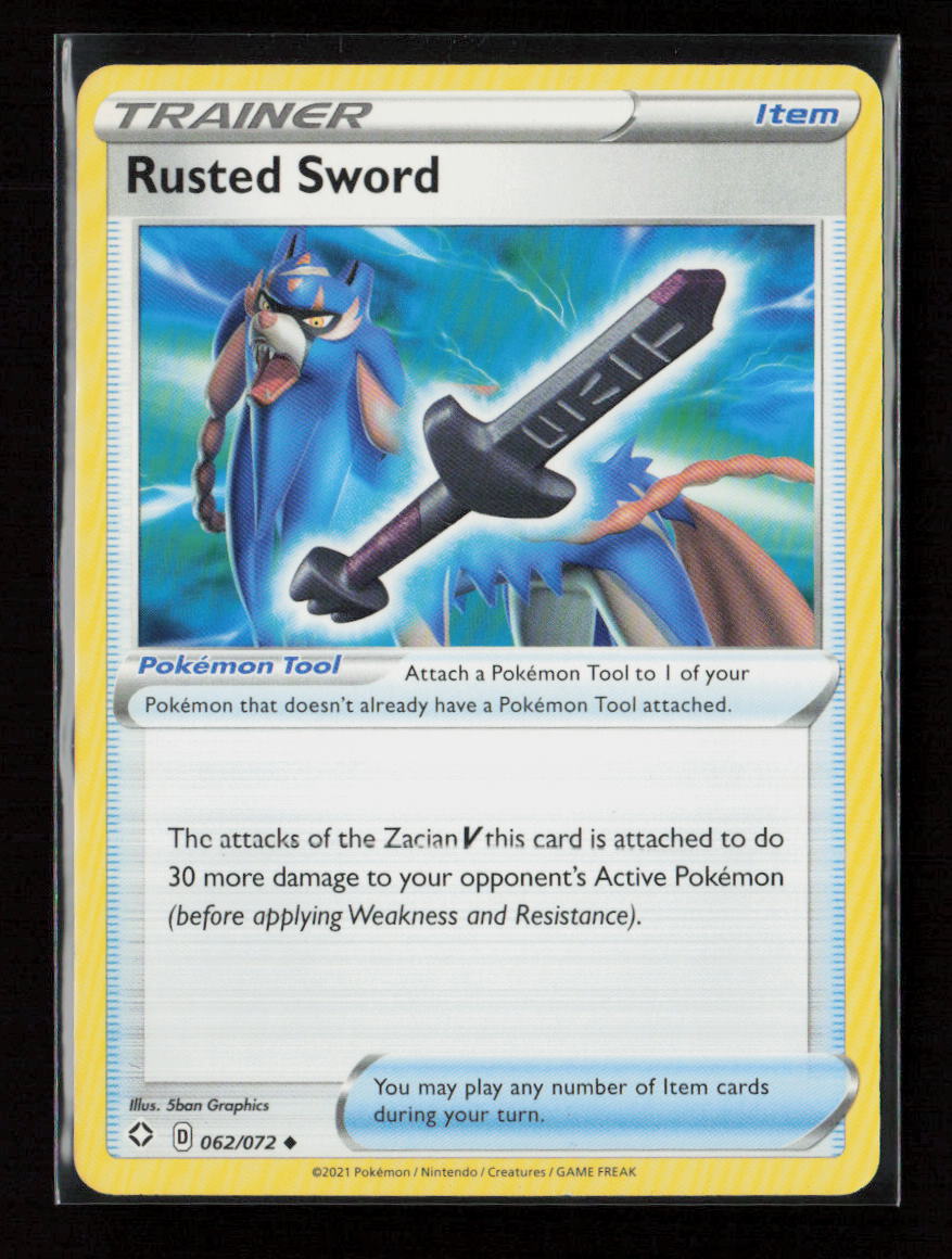 Rusted Sword Uncommon Shining Fates 062/072 LP