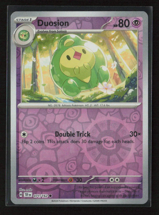 Duosion Common SV05: Temporal Forces 071/162 NM - Kang's Collectibles