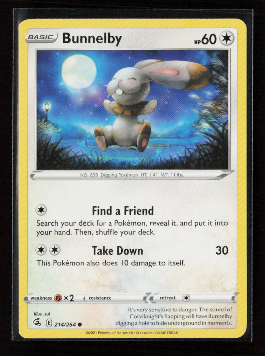Bunnelby Common SWSH08: Fusion Strike 214/264 LP