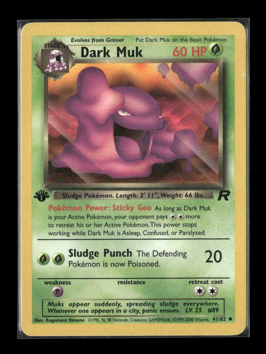 Dark Muk Uncommon Team Rocket 41/82 LP - Kang's Collectibles
