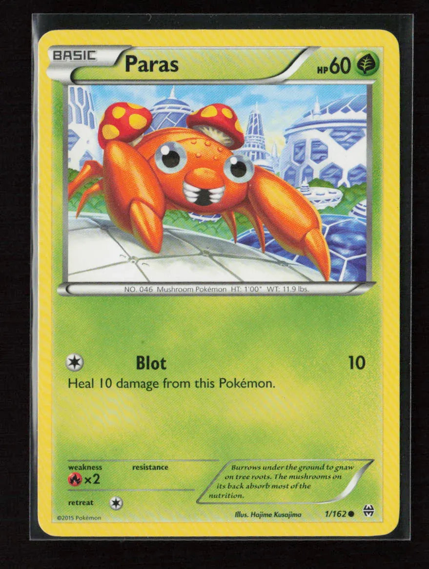 Paras Common XY - BREAKthrough 1/162 LP - Kang's Collectibles