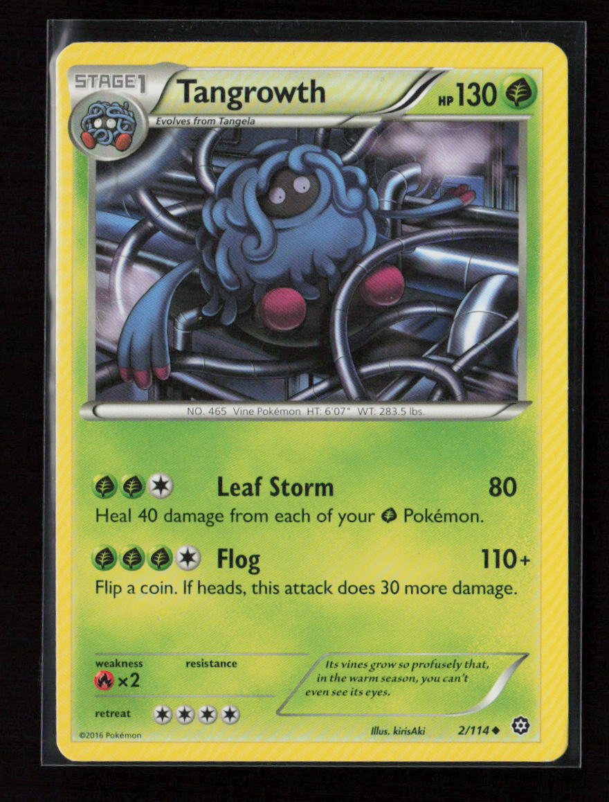 Tangrowth Uncommon XY - Steam Siege 2/114 LP