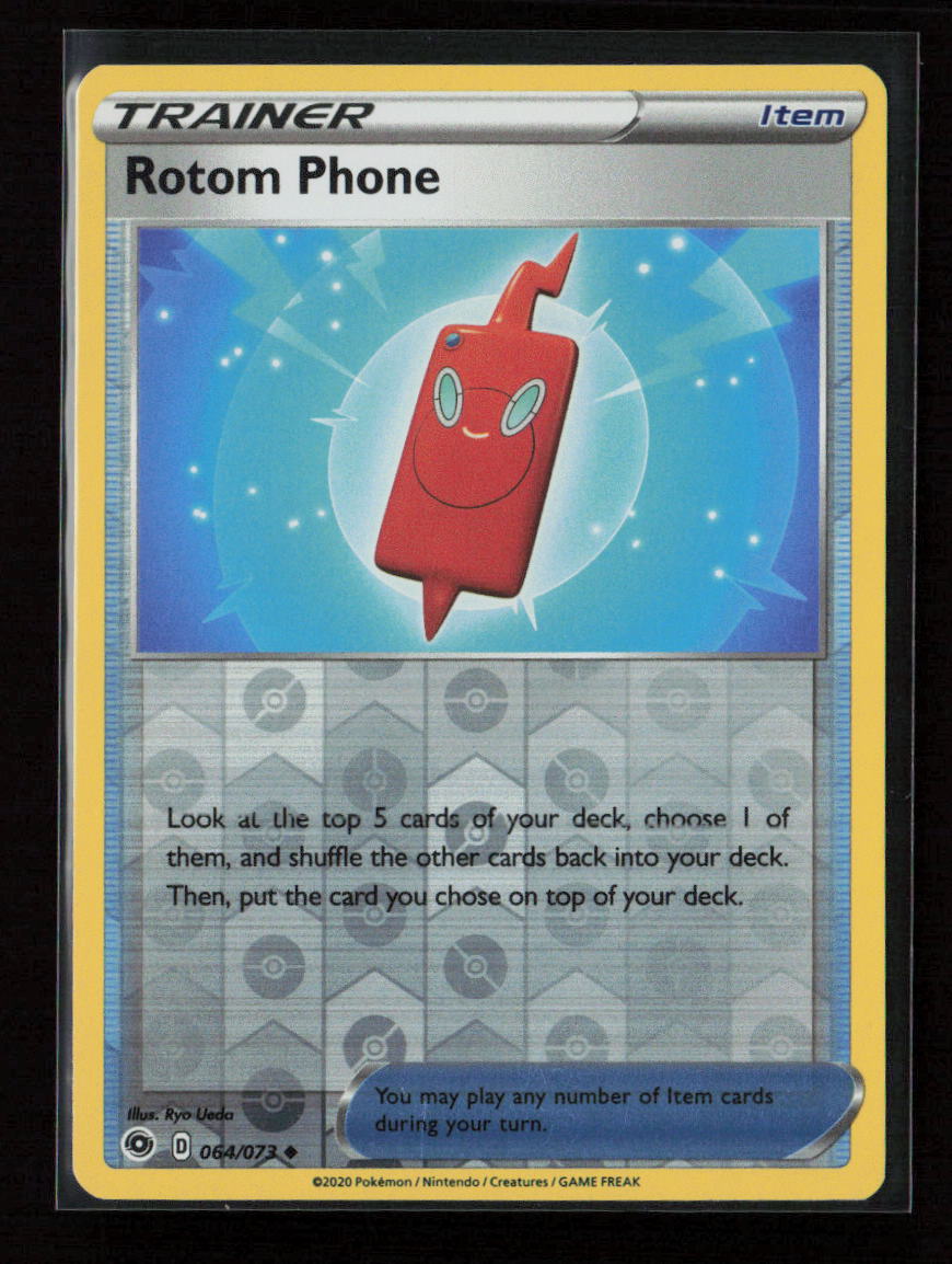 Rotom Phone Uncommon Champion's Path 64/73 NM