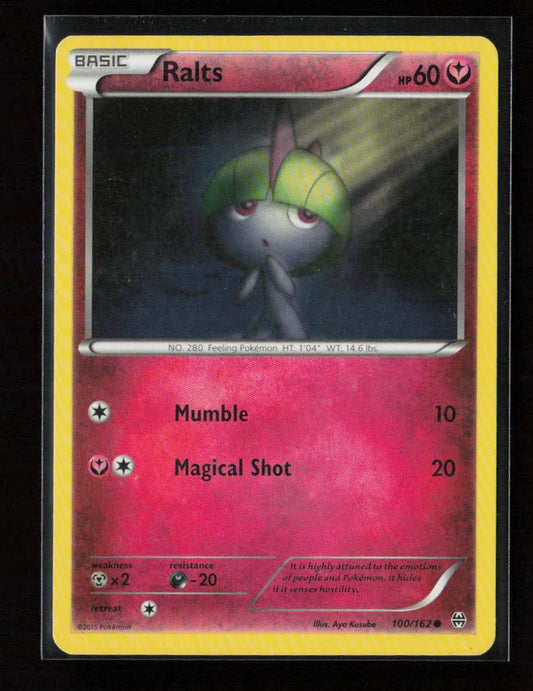 Ralts (100) Common XY - BREAKthrough 100/162 LP - Kang's Collectibles