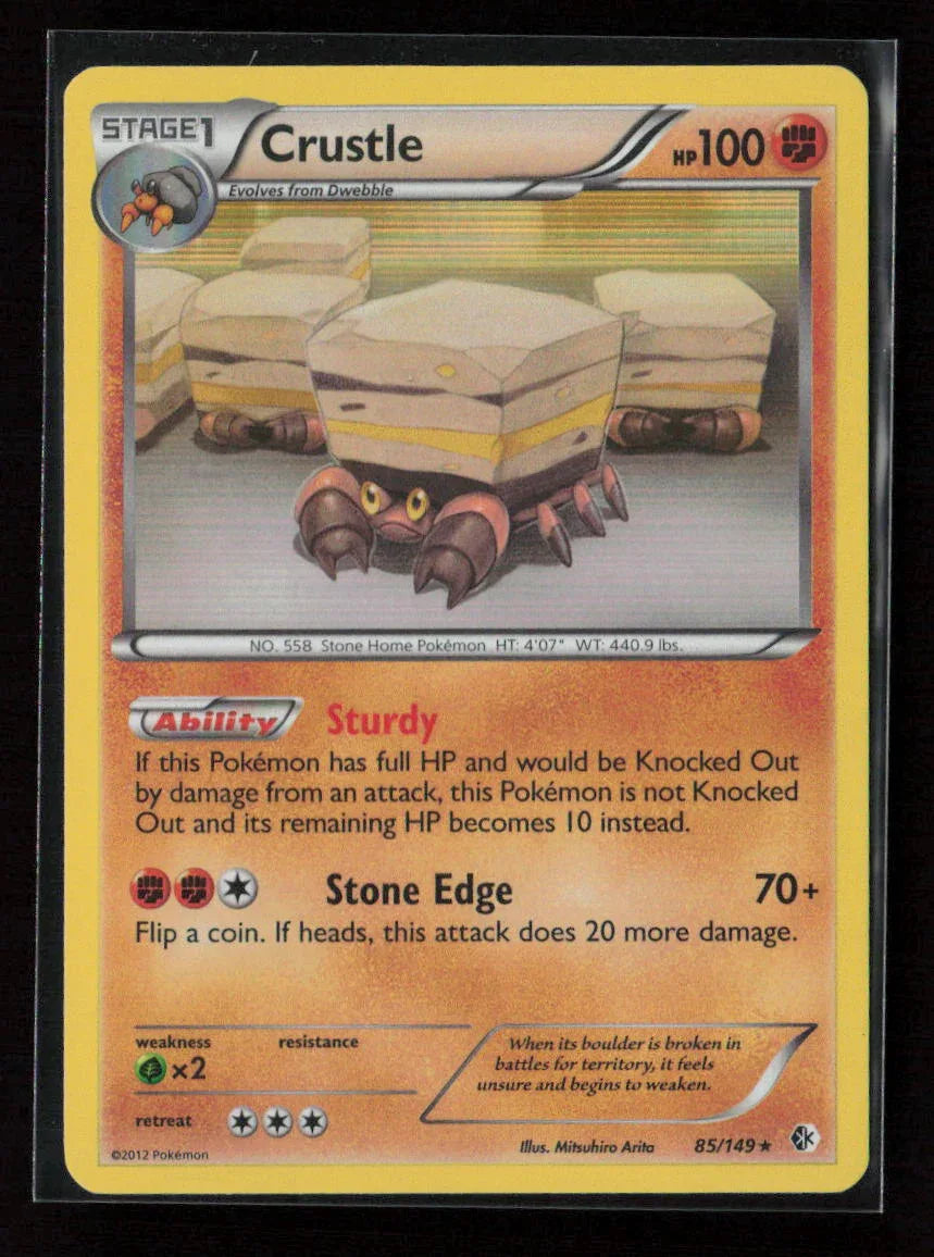 Crustle Holo Rare Boundaries Crossed 85/149 LP - Kang's Collectibles