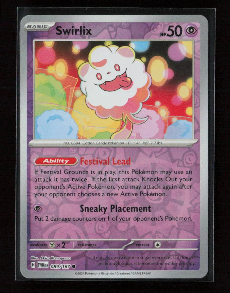 Swirlix Common SV06: Twilight Masquerade 089/167 NM