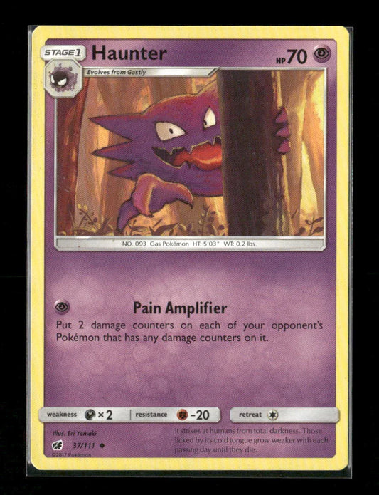 Haunter Uncommon SM - Crimson Invasion 37/111 LP - Kang's Collectibles