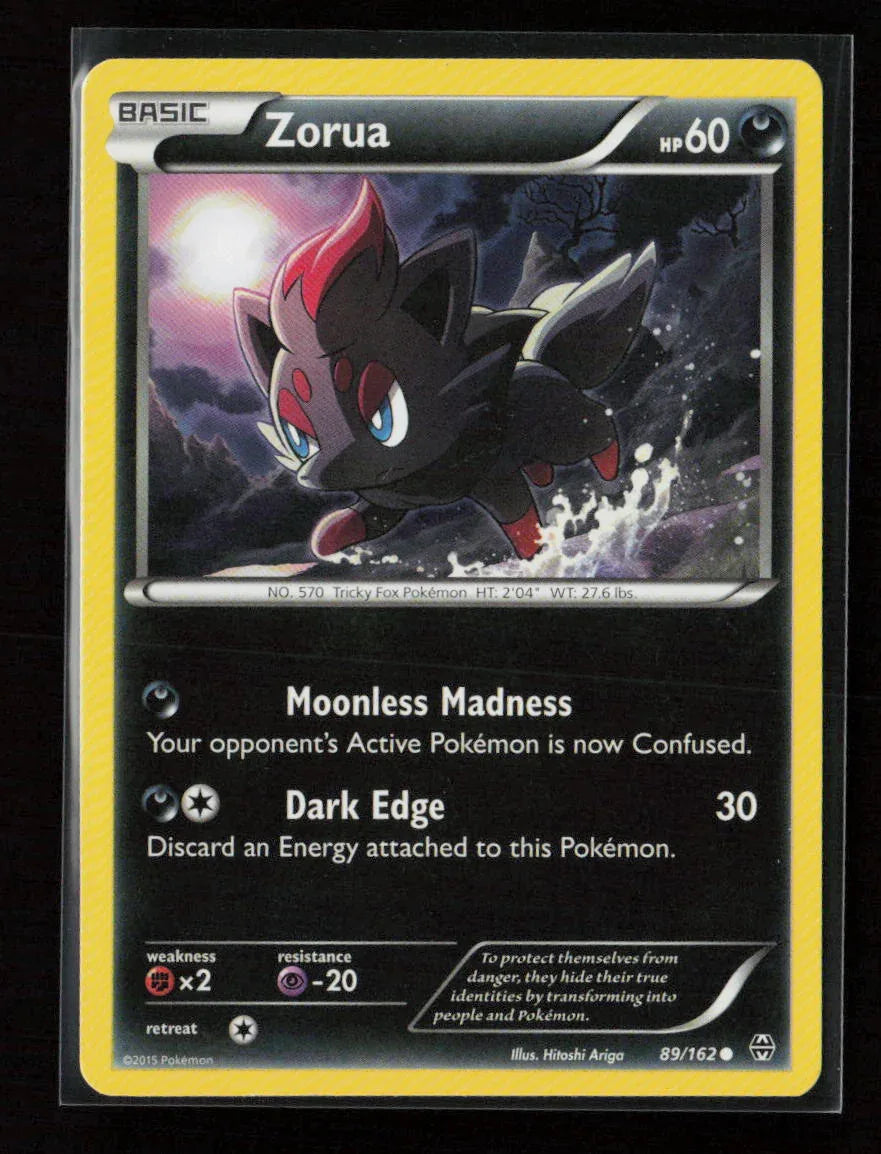 Zorua (89) Common XY - BREAKthrough 89/162 LP - Kang's Collectibles