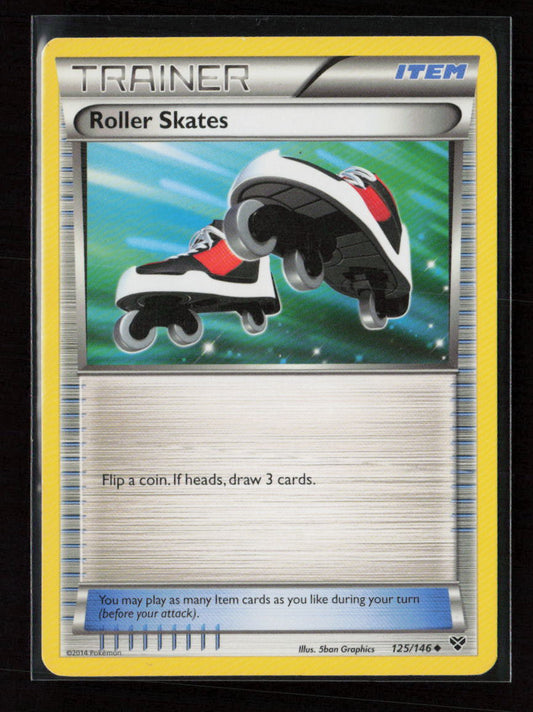 Roller Skates Uncommon XY Base Set 125/146 LP