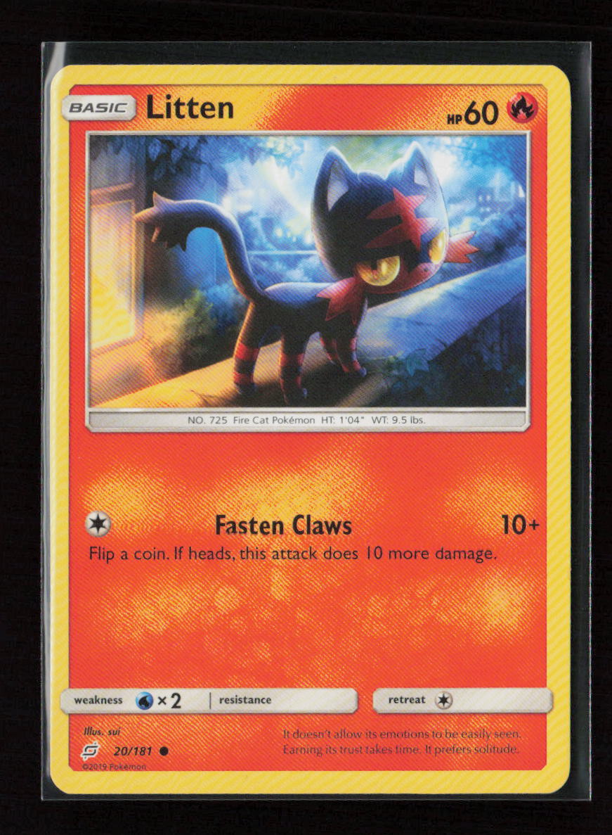 Litten Common SM - Team Up 20/181 LP