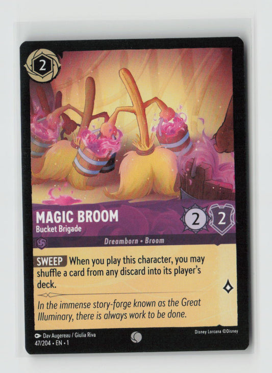 Magic Broom - Bucket Brigade Common The First Chapter 47/204 NM