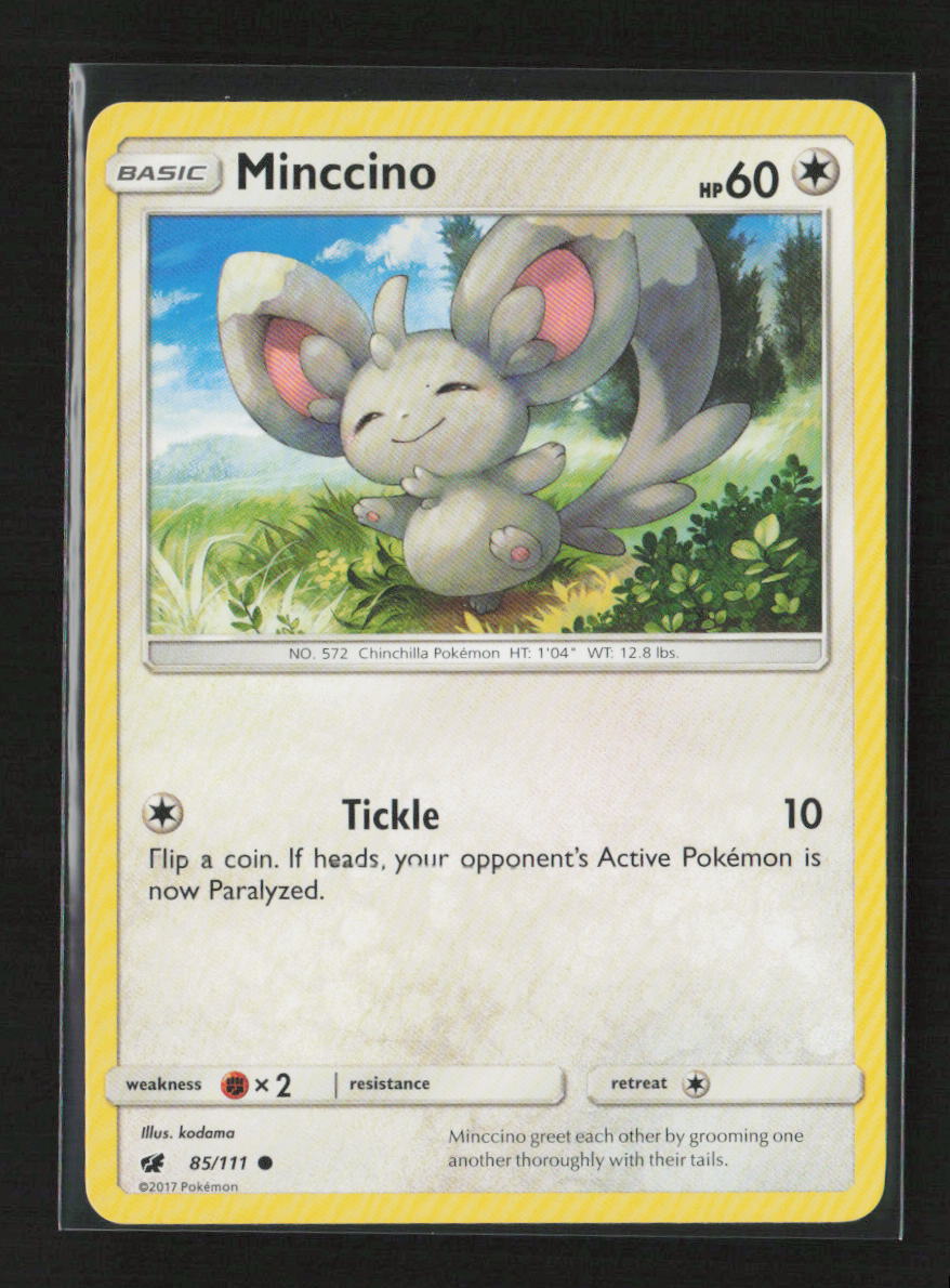 Minccino Common SM - Crimson Invasion 85/111 LP