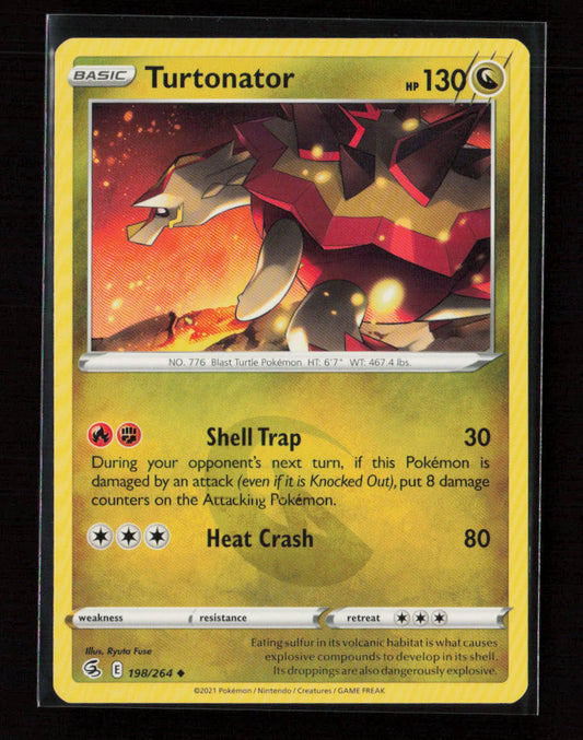 Turtonator Uncommon SWSH08: Fusion Strike 198/264 LP