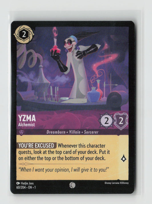 Yzma - Alchemist Common The First Chapter 60/204 NM