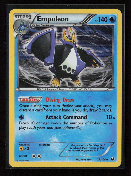 Empoleon Holo Rare Dark Explorers 29/108 NM - Kang's Collectibles