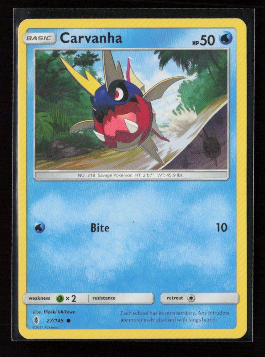 Carvanha Common SM - Guardians Rising 27/145 LP