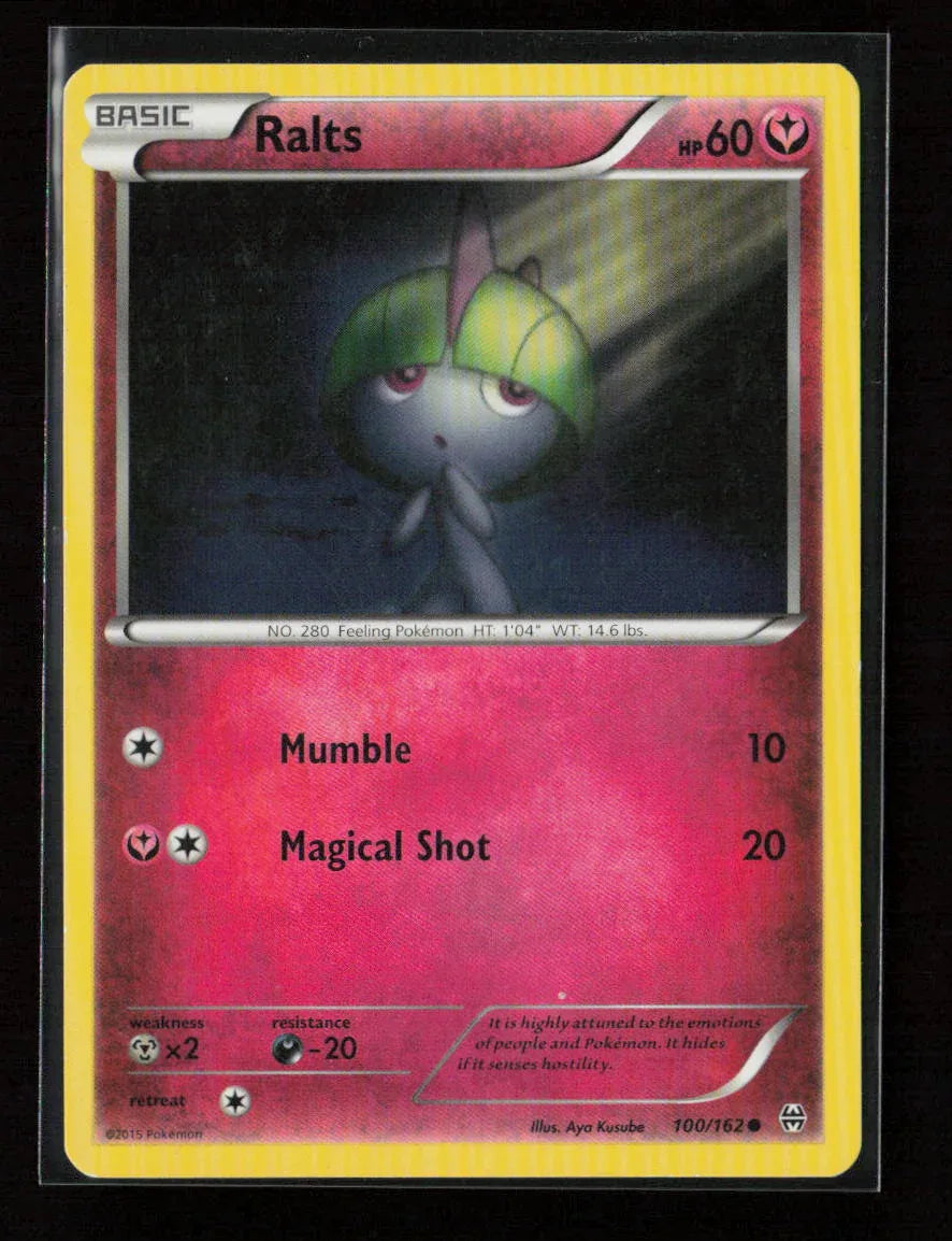 Ralts (100) Common XY - BREAKthrough 100/162 LP - Kang's Collectibles